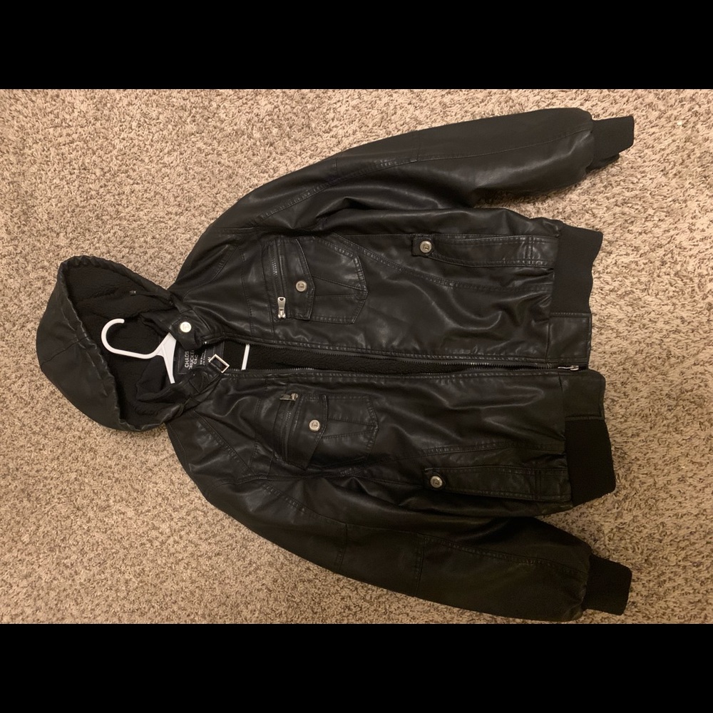 Leather jacket